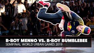 B-Boy Menno vs. B-Boy Bumblebee | World Urban Games 2019 Semifinal