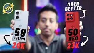 Motorola Edge 50 Neo vs Motorola Edge 50 FusionDont buy the wrong phone under 20k in Flipkart Sale