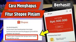 Cara Nonaktifkan Shopee Pinjam | Agar Tidak Disalahgunakan