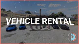 FiveM Vehicle rental - [ESX] & [QBCORE]