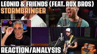 "Stormbringer" (Deep Purple Cover) by Leonid & Friends (feat. Rox Bros), Reaction/Analysis