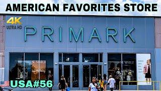 PRIMARK STORE 4K | AMERICAN FAVORITES STORE | MY USA  TRAVEL VLOG