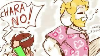 Asriel cant wait to be King! Chara helps! Undertale comic dub!