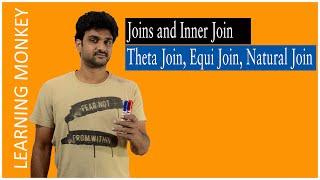 Inner join Theta join Equi join Natural join || Lesson 50 || DBMS || Learning Monkey ||