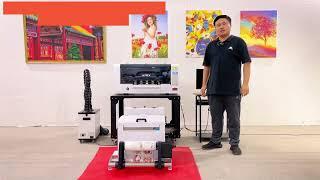 Introduction about APEX A3 DTF textile printer and main functions