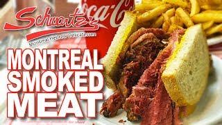 Schwartz's Deli  Famous Montreal Smoked Meat Sandwich 