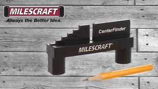 Milescraft 8408/8458 CenterFinder - Center Scriber and Offset Measuring & Marking Tool
