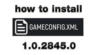 How to install gameconfig for GTA 5 1.0.2845.0 version | Where to find and download GAMECONFIG 2845!