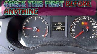 JETTA MK6 01309 AND 00778 RED STEERING WHEEL CHECK THIS FIRST
