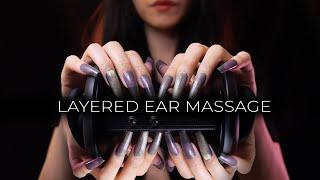 ASMR Hypnotizing Layered Ear Massage and Cleaning (No Talking)