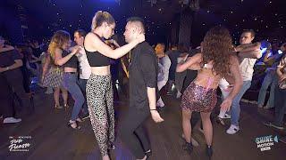 Cvetomir Petrov & Neli Gergova - Bachata Social Dance | Pinto Picasso Live in Sofia