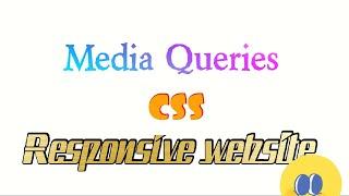 Media queries responsive web design in Hindi in 2022