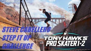 Steve Cabellero "Step it Up" Challenge in THPS 1 + 2