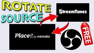 Rotate OBS Sources! Free And Easy