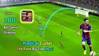 108 ️ Big Time Blitz Curler Messi Review in eFootball 25 Mobile  PES EMPIRE •