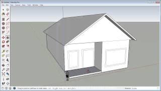Sketchup Fast 3D House Tutorial (Basic)