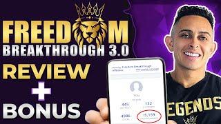 Freedom Breakthrough 3.0 Review + Bonuses | Jonathan Montoya