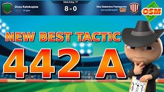 OSM TACTICS - NEW BEST TACTIC 442A 2024 - OFFENSIVE TACTIC