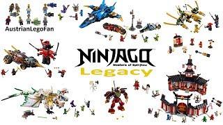 All Lego Ninjago Legacy Sets Winter 2018-2019 Compilation - Lego Speed Build Review