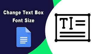 How to change text box font size in google docs