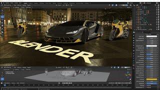 BLENDER Videocourse - 20 - Image Based Lighting, HDRI IBL, Environment, Shadow Catcher, Sun and Sky