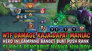 KAJA MANIAC! HERO MUDAH PUSH RANK KEMYTHIC - BUILD KAJA TERSAKIT 2021