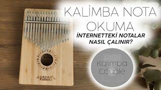 Kalimba Note Reading Tutorial - How to play notes that found on the Internet?