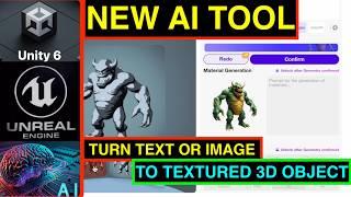 This AI Tool Just Revolutionized Game Development! (Unity 6 & Unreal Engine 5)