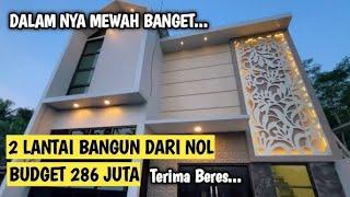 Maswindo Bangun Rumah dari nol 2 lantai Budget 286jt di Jogja