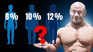 The Ideal Body Fat Percentage for MAX Muscle Growth