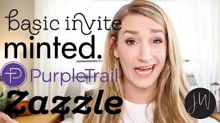 MASSIVE Invitation Haul: Unboxing and Honest Review of MOST POPULAR Invitation Websites