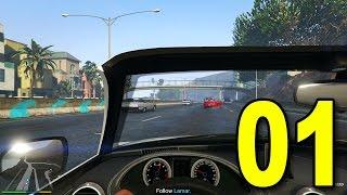 Grand Theft Auto V First Person - Part 1 - We're Back! (Walkthrough / Next Gen Gameplay)