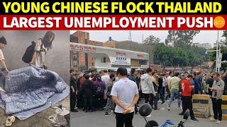 Massive Young Chinese Move to Thailand, China Is Now Facing Its Largest Unemployment Push in History