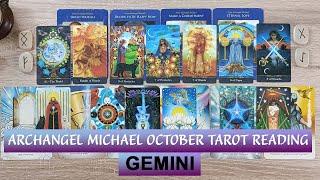 GEMINI OCTOBER Archangel Michael Tarot Reading🪄🪐#gemini  #geminitarot #archangelmichael