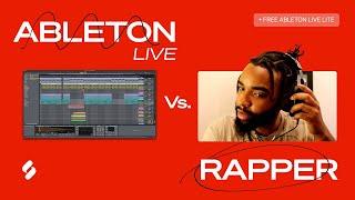Rapper Learns How To Get Started in Ableton Live (Sample Chop Tutorial)
