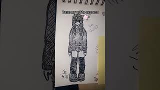 I use my art to express myself #art #drawing #sketch #artist #sketchbook #fypシ #artdrawing