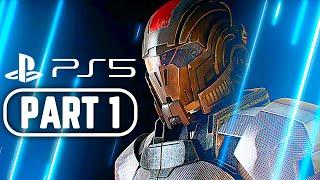 MASS EFFECT 3 LEGENDARY EDITION PS5 Gameplay Walkthrough Part 1 FULL GAME 4K 60FPS No Commentary
