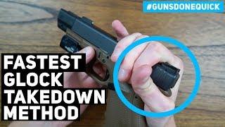 FASTEST way to disassemble your GLOCK (Hickok45 style) - EASY Glock Maintenance