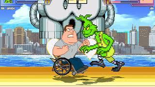 MUGEN battle #1988: The Grinch vs Joe Swanson