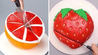 Top Fondant 3D Fruit Cake Decorating 2022 | Satisfying Cake, Cupcake, Dessert And More Ideas