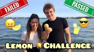 Strangers Try Eating a Lemon Without Expression!!! (Priceless Reactions)