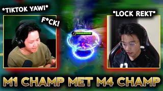 AURA YAWI Target-locked AE REKT | M1 Champ Finally met M4 Champ | AURA vs ALTER EGO