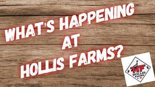 2023… What’s Happening at Hollis Farms?