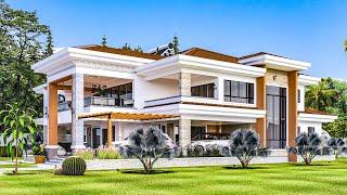 Lovely House Design | House Plan 19.3x25.6 Meters | ALL ENSUITE | Exterior & Interior Animation