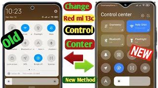 Redmi 13C Control Center Settings | Change Control Center On Redmi 13C | Enable