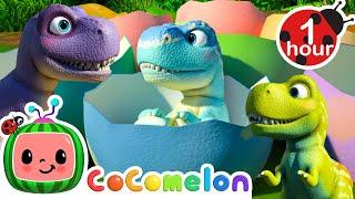 Count the Dinosaurs!  | COCOMELON | Moonbug Kids - Art for Kids ️