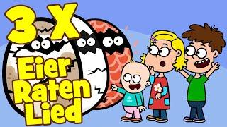  Kinderlied Ratespiel - Eier Raten Lied Mix mit Frida Karlchen und Luka | Hurra Kinderlieder