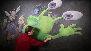 David Zinn: Chalk Art Brought to Life