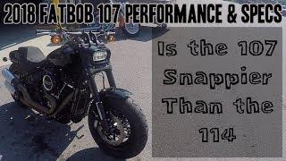 Harley Davidson Fatbob Review. 107 or 114?