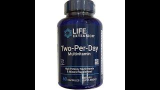 Two-Per-Day Multivitamin hộp 60 viên của Life Extension - iHerb Việt Nam